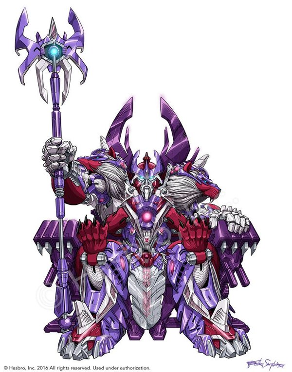 Generations Titans Return Voyager Alpha Trion   Original Concept Art By Emiliano Santalucia  (2 of 4)